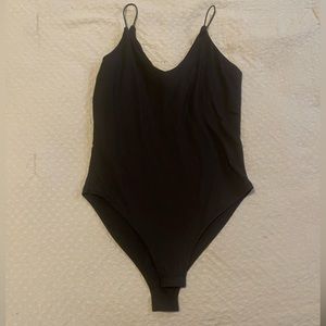 Black Tank Bodysuit